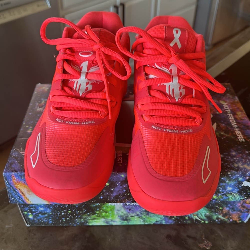 Puma Basketball M.E.L.O.  Shoe. Men’s size 8